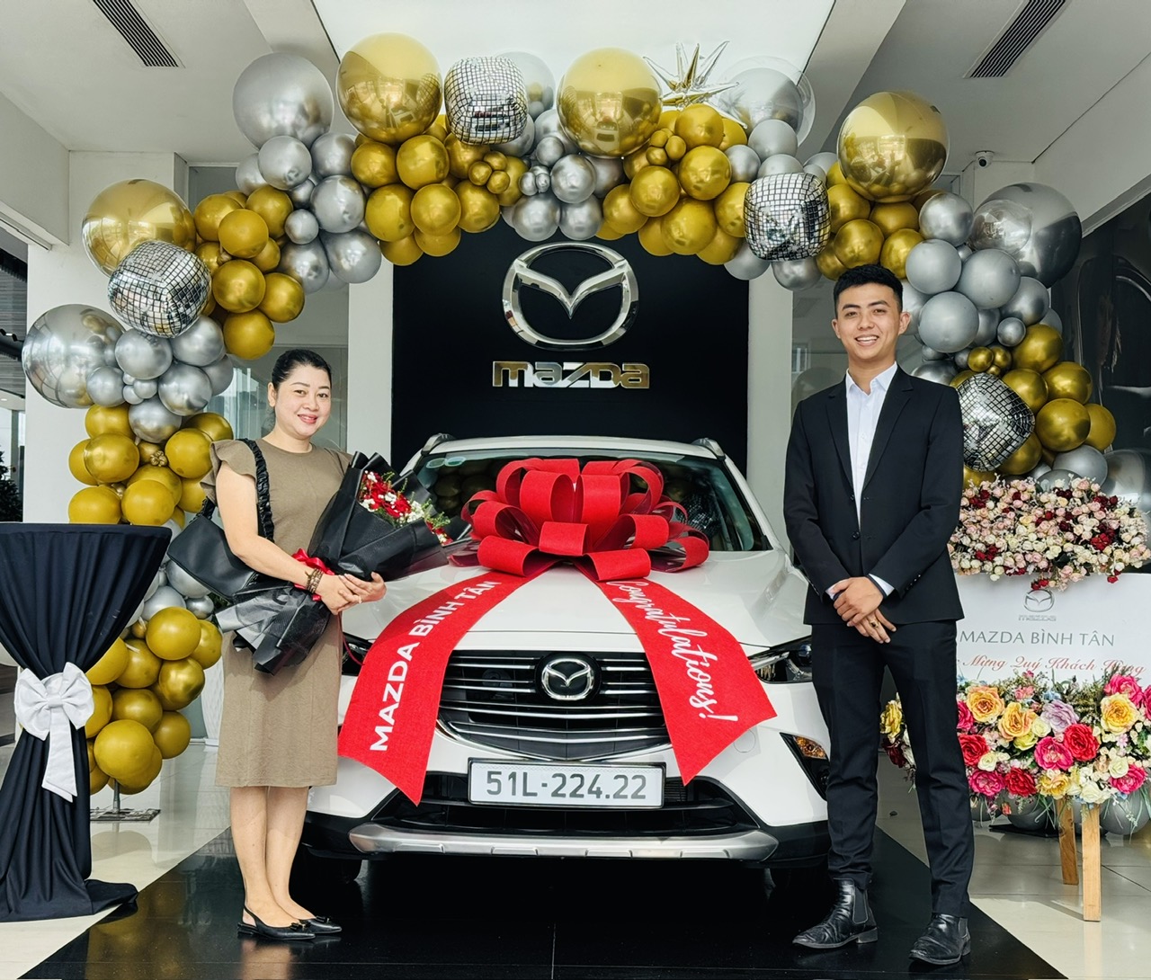 LỄ BÀN GIAO XE MADZA CX-3