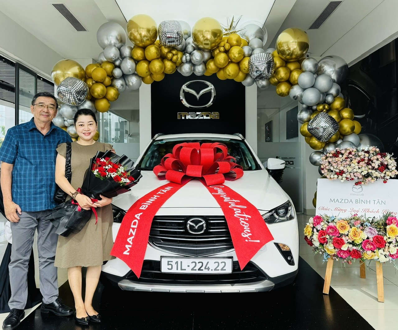 LỄ BÀN GIAO XE MADZA CX-3