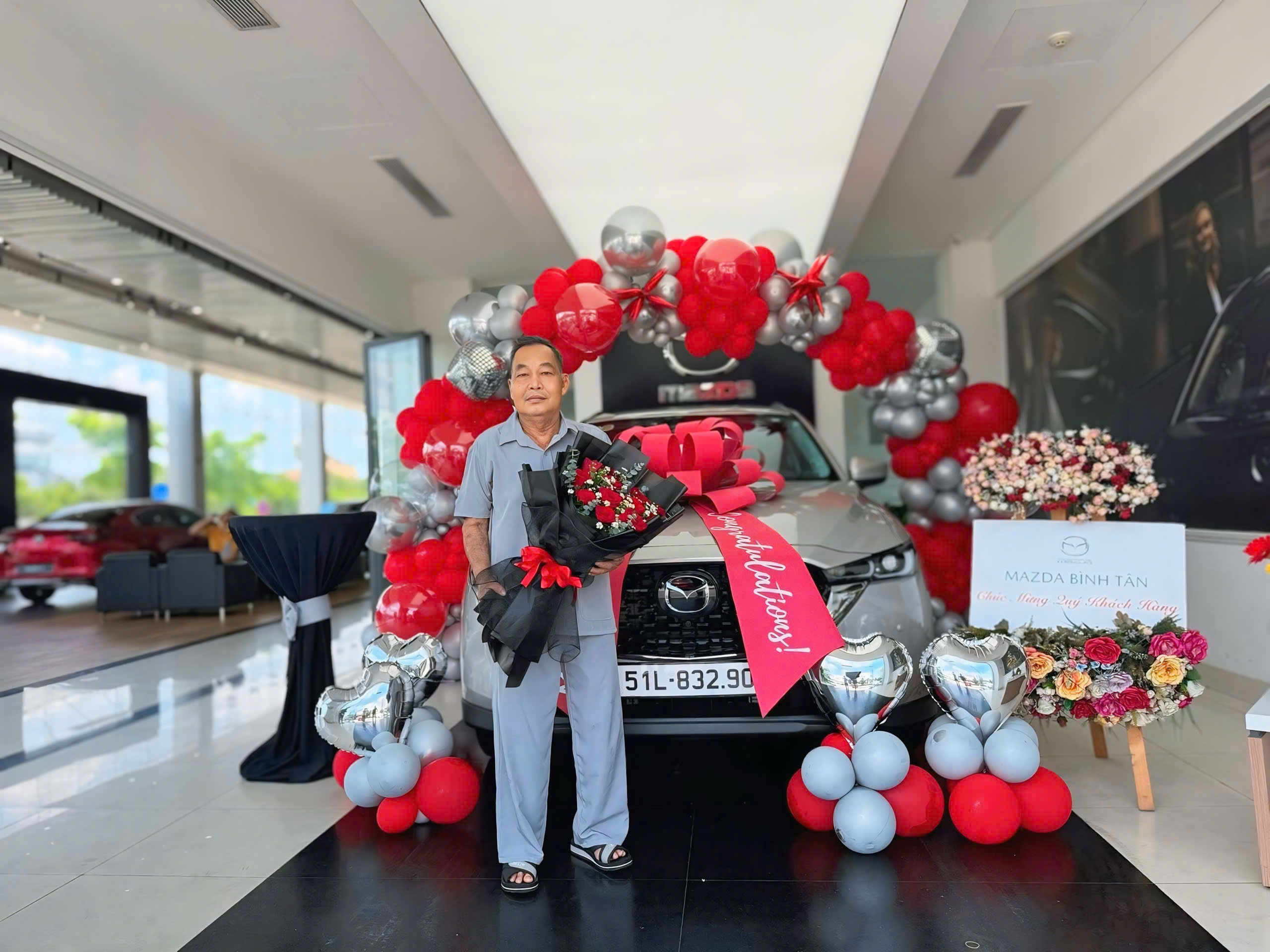 Mazda Binh Tan 1 CHÚC MỪNG QUÝ KHÁCH HÀNG ĐÃ NHẬN MAZDA CX-5