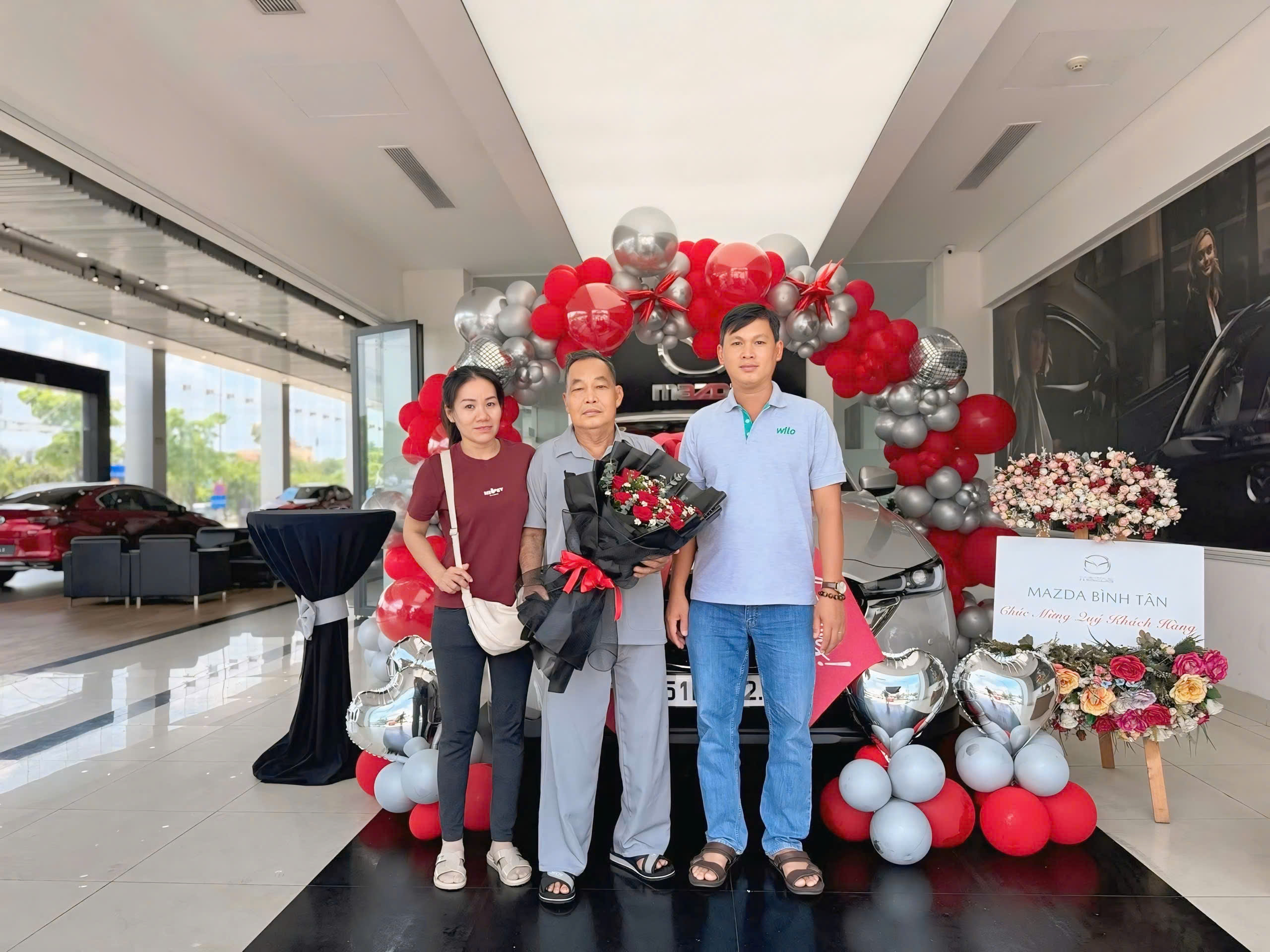 Mazda Binh Tan 3 CHÚC MỪNG QUÝ KHÁCH HÀNG ĐÃ NHẬN MAZDA CX-5