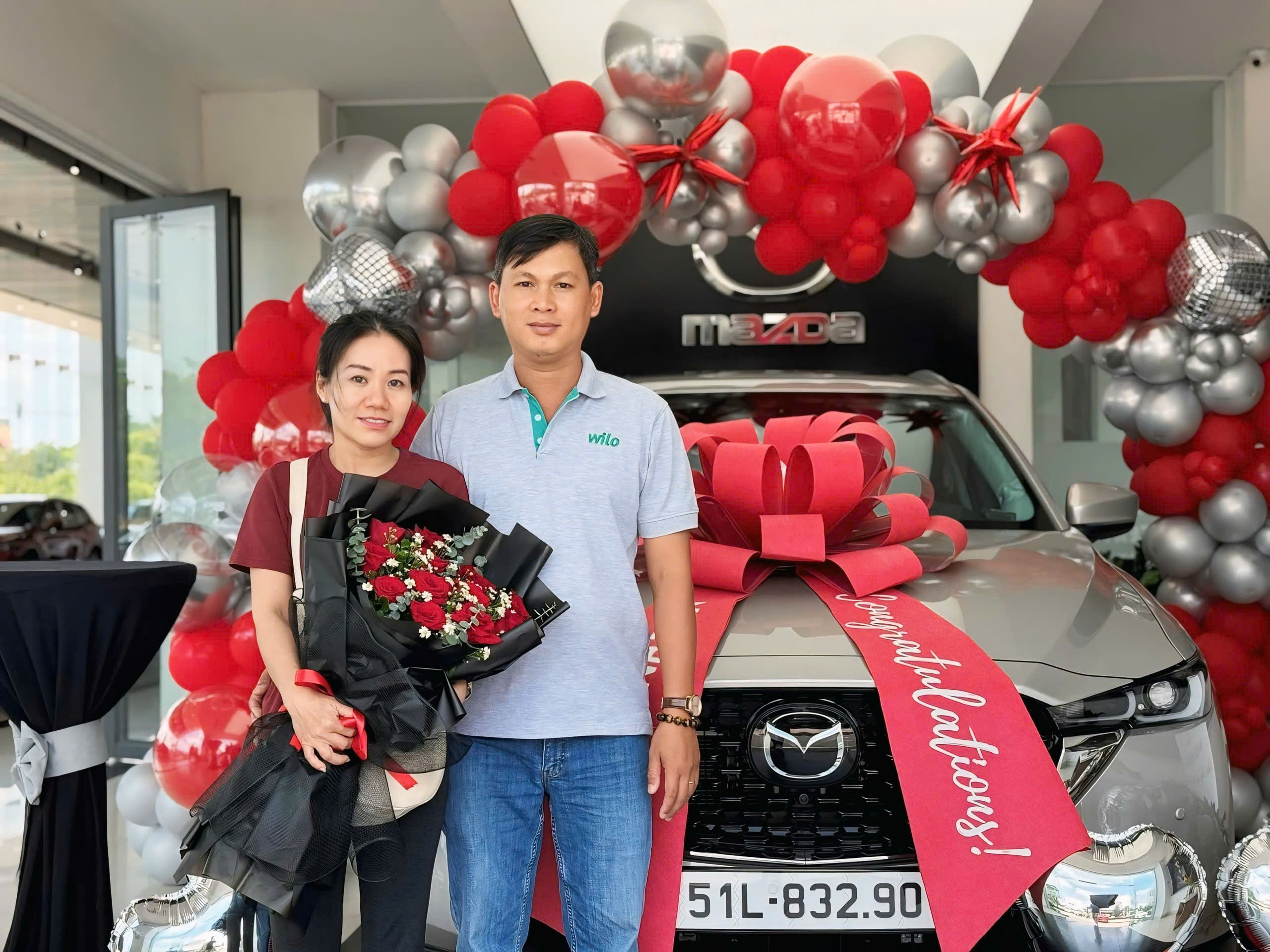 Mazda Binh Tan 4 CHÚC MỪNG QUÝ KHÁCH HÀNG ĐÃ NHẬN MAZDA CX-5